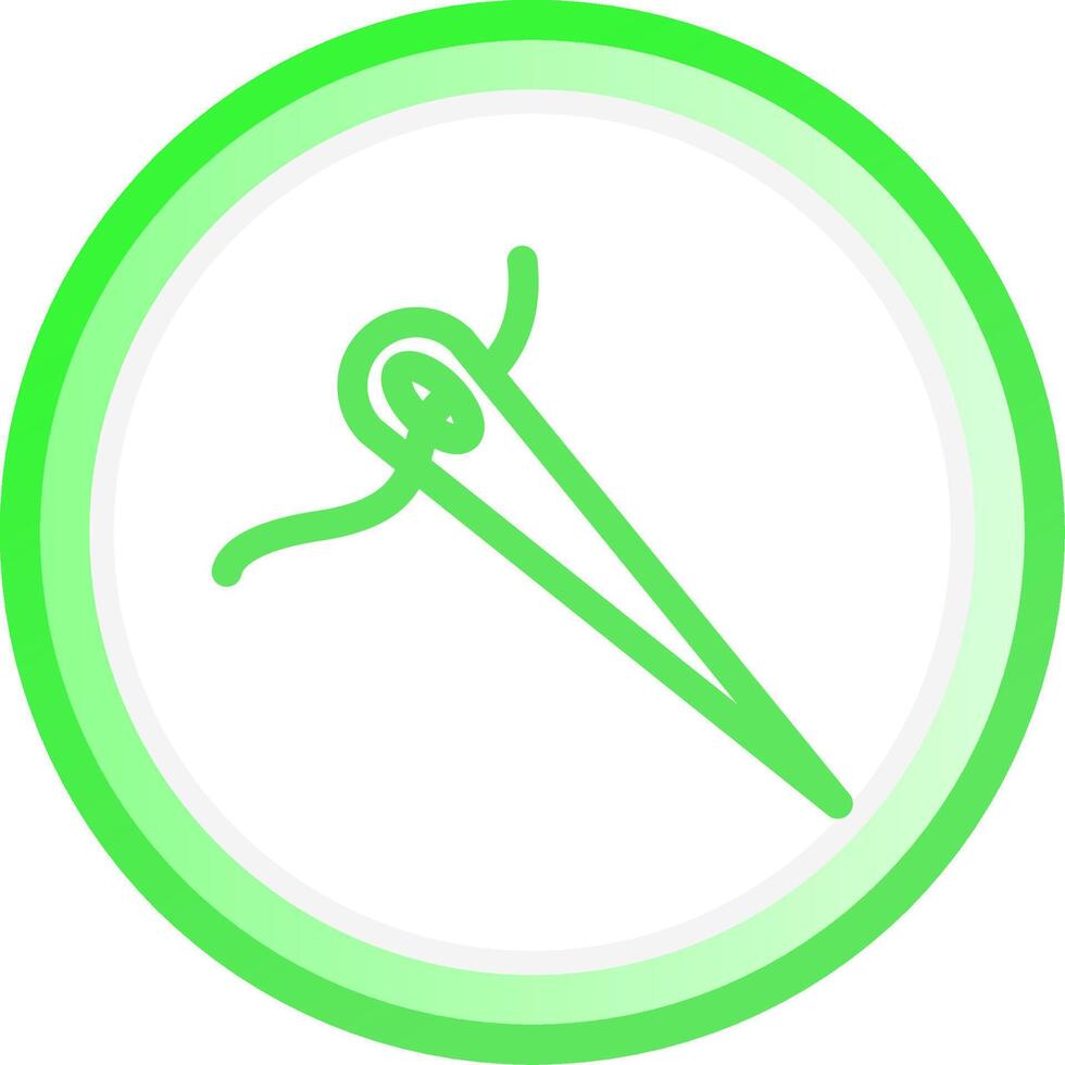 Needle Creative Icon Design vector