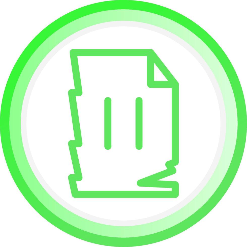 Paper Creative Icon Design vector