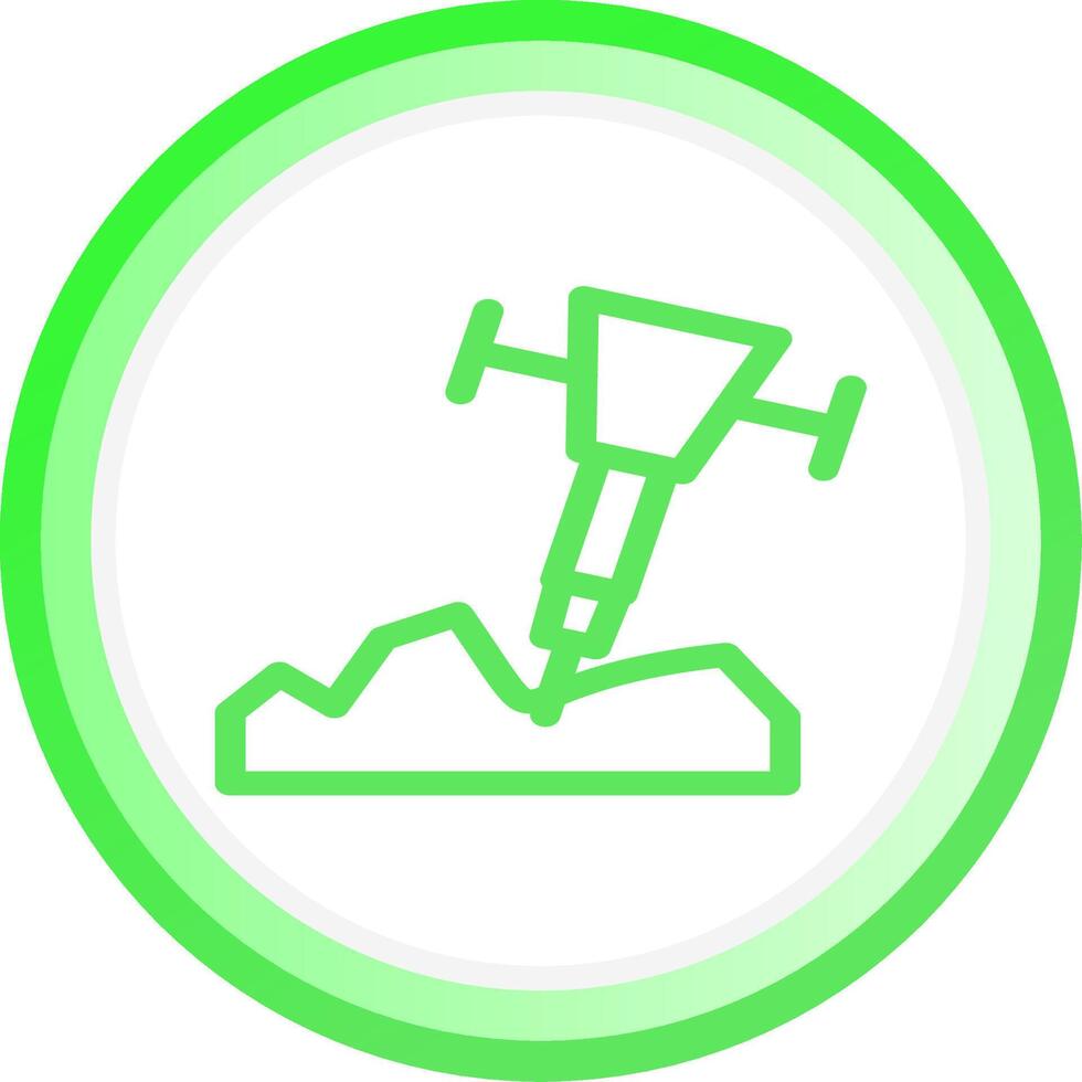Drill Creative Icon Design vector