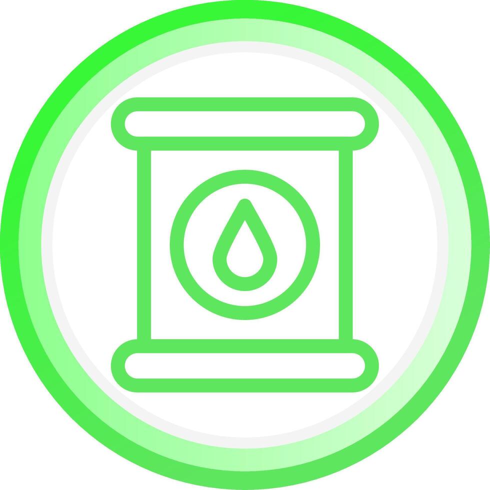 Waste Oil Creative Icon Design vector