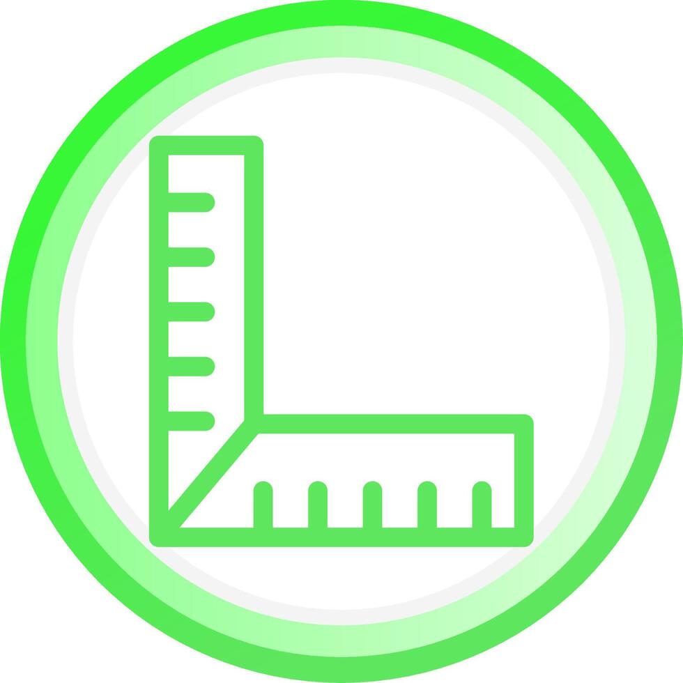 Ruler Creative Icon Design vector