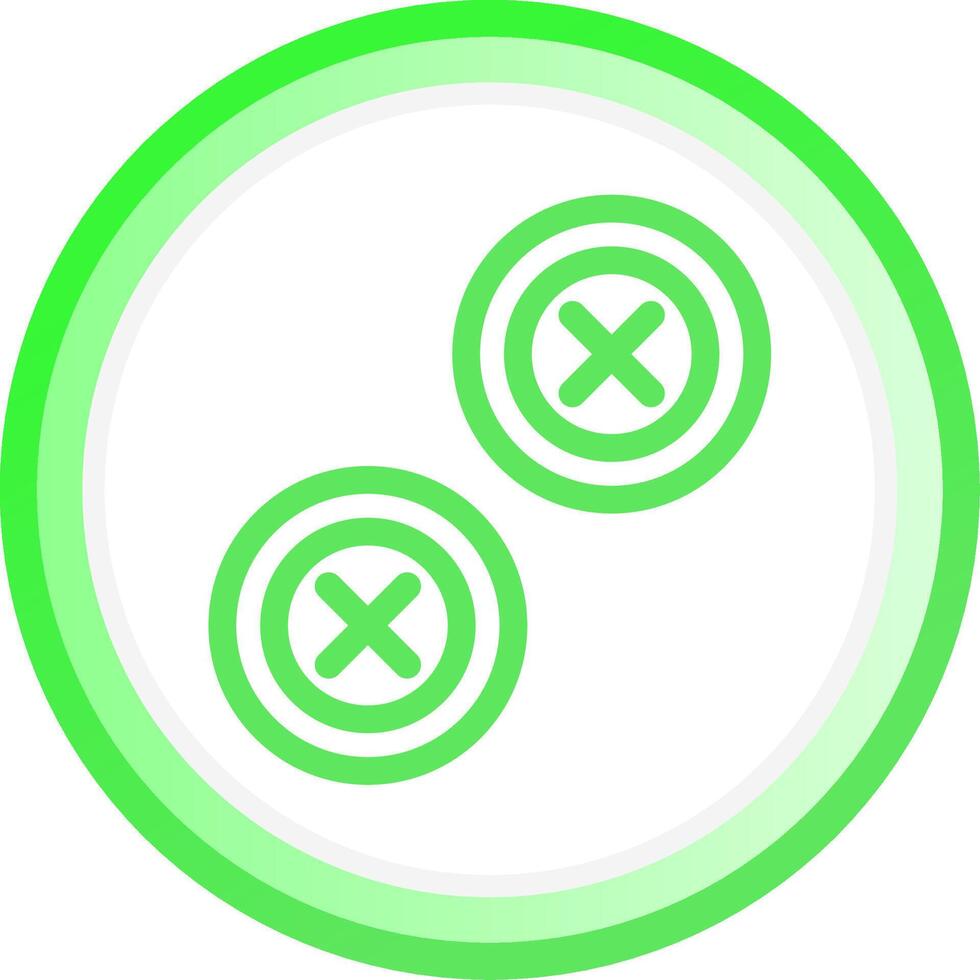 Buttons Creative Icon Design vector