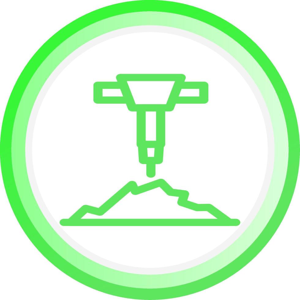 Drill Creative Icon Design vector