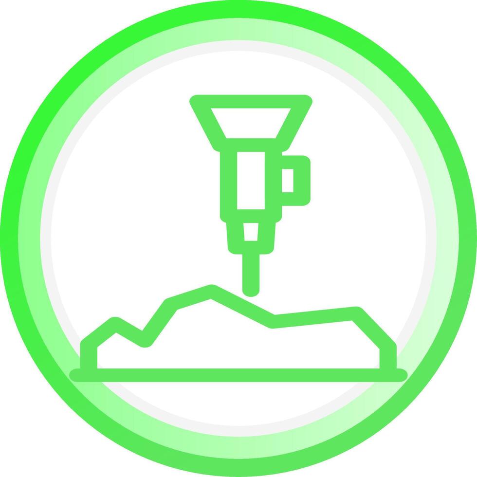 Mining Creative Icon Design vector