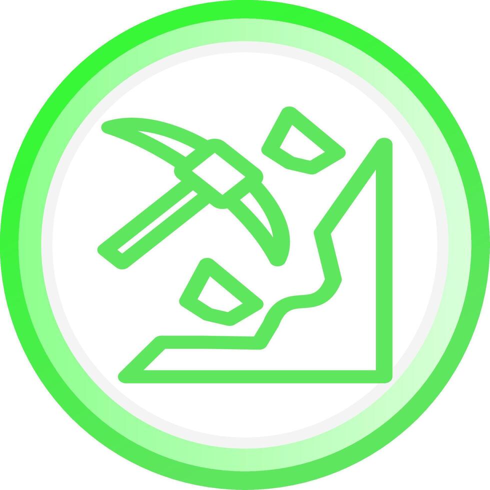 Mining Creative Icon Design vector