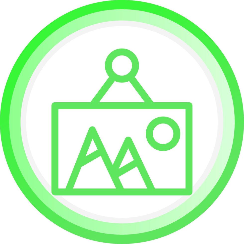 Frame Creative Icon Design vector