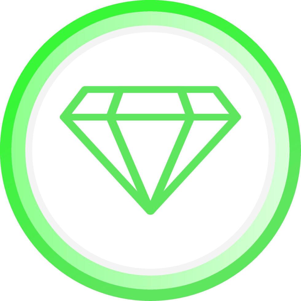 Diamond Creative Icon Design vector