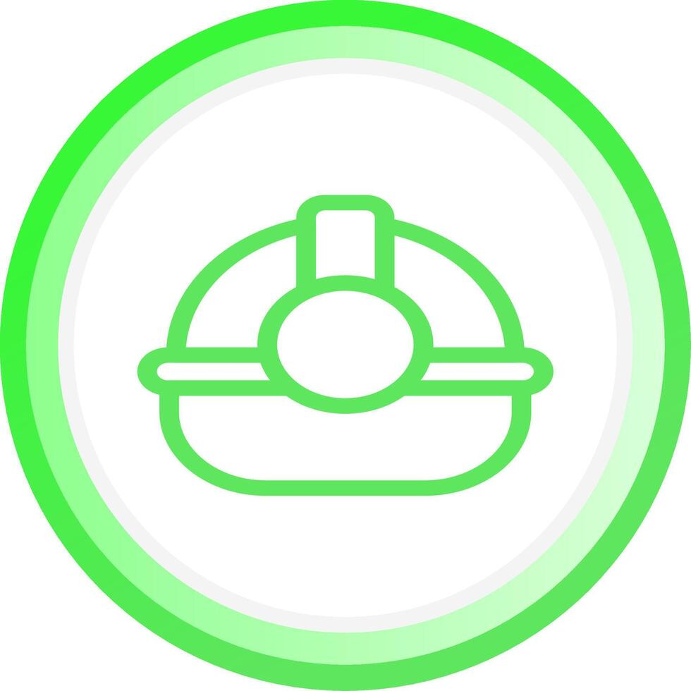 Helmet Creative Icon Design vector