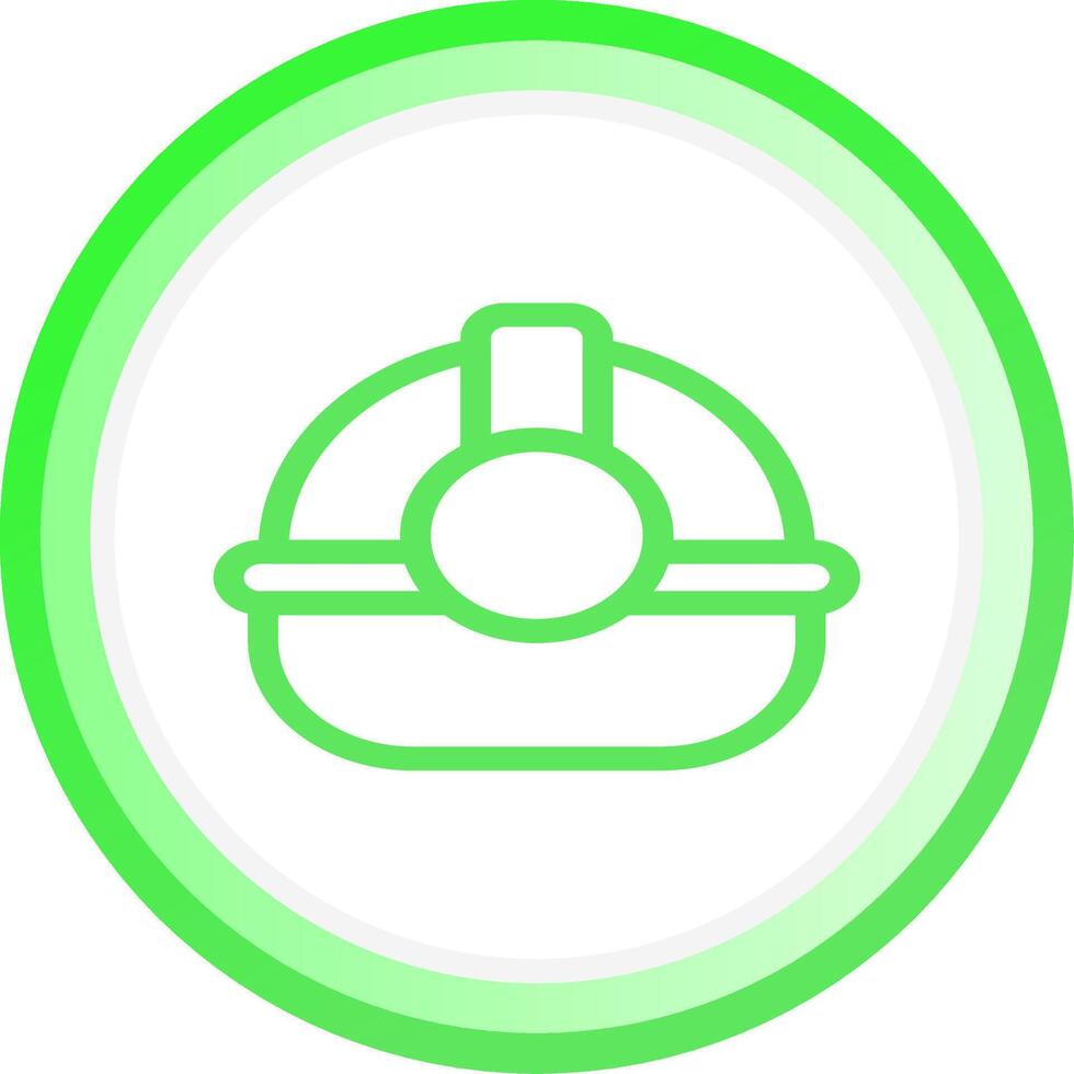 Helmet Creative Icon Design vector