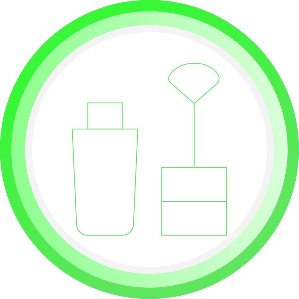 Nail Polish Creative Icon Design vector