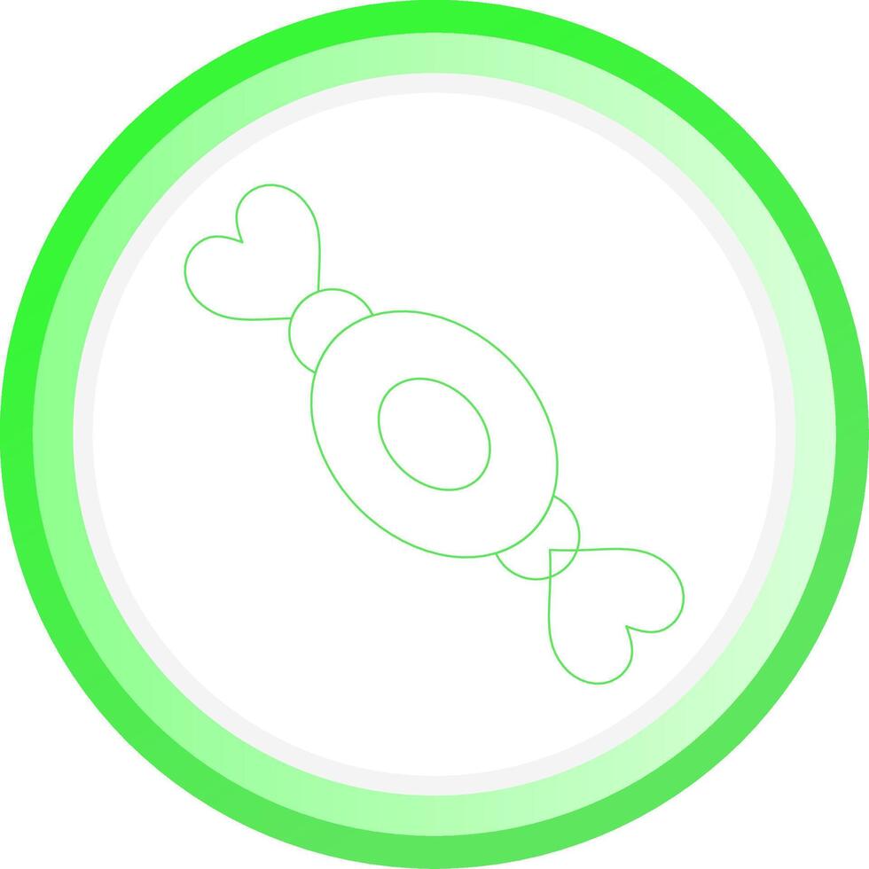 Candy Creative Icon Design vector