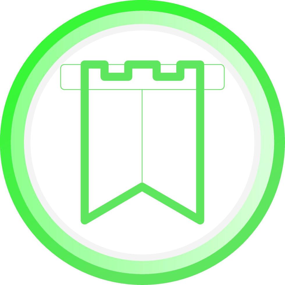 Flag Creative Icon Design vector