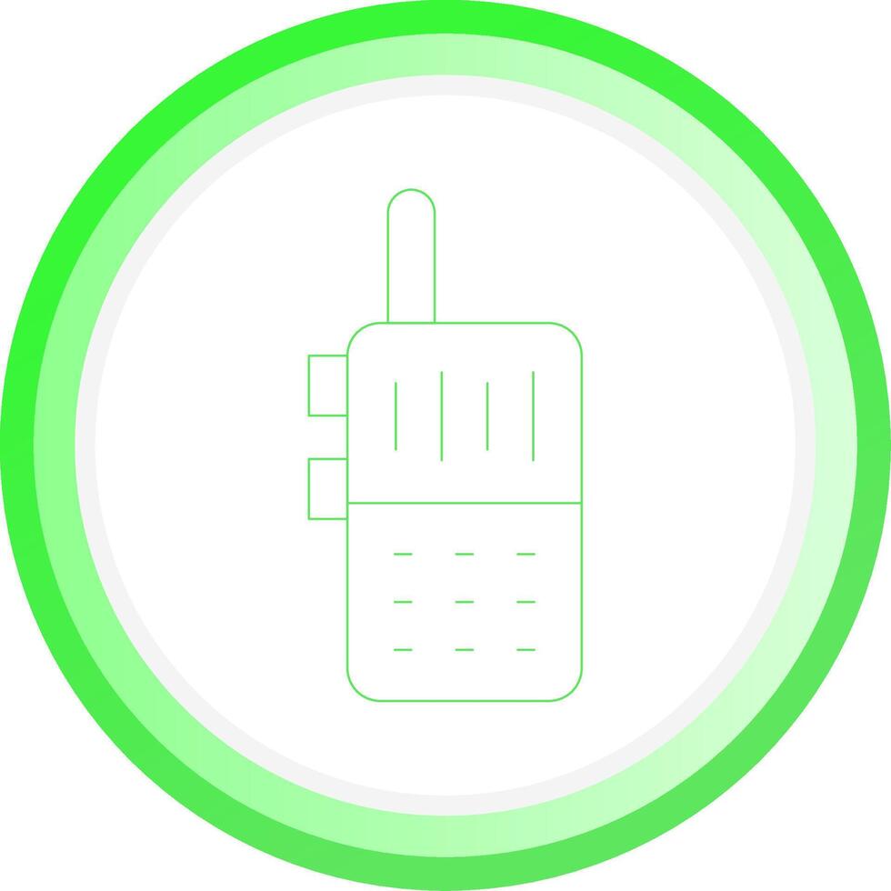 Walkie Talkies Creative Icon Design vector
