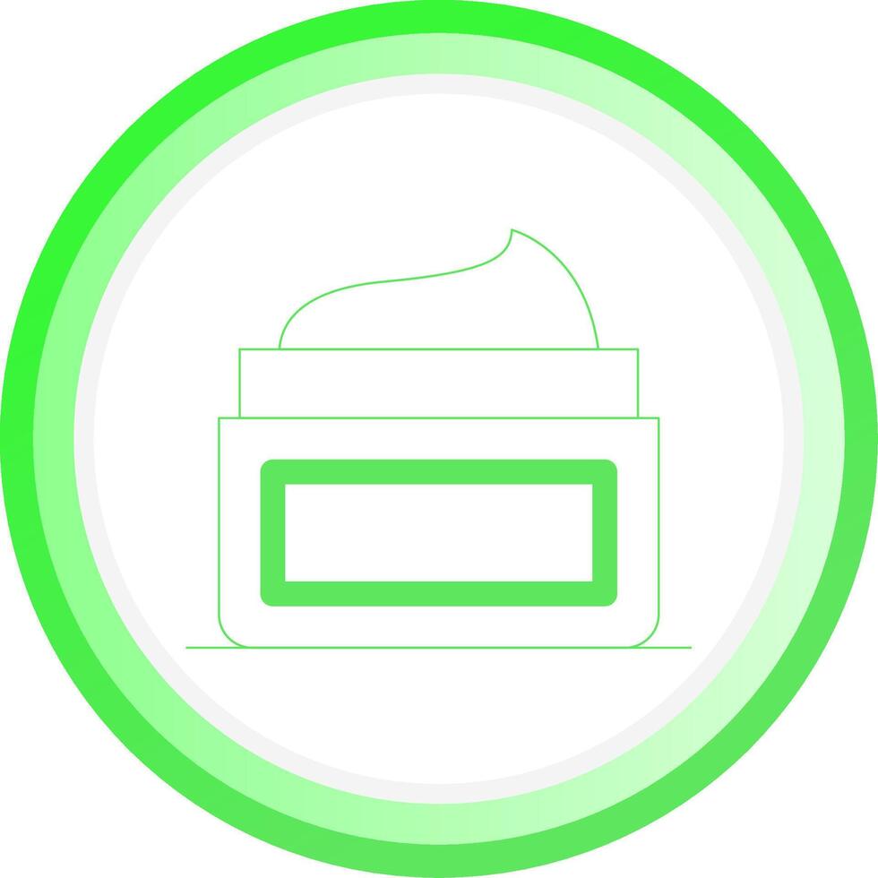 Face Cream Creative Icon Design vector