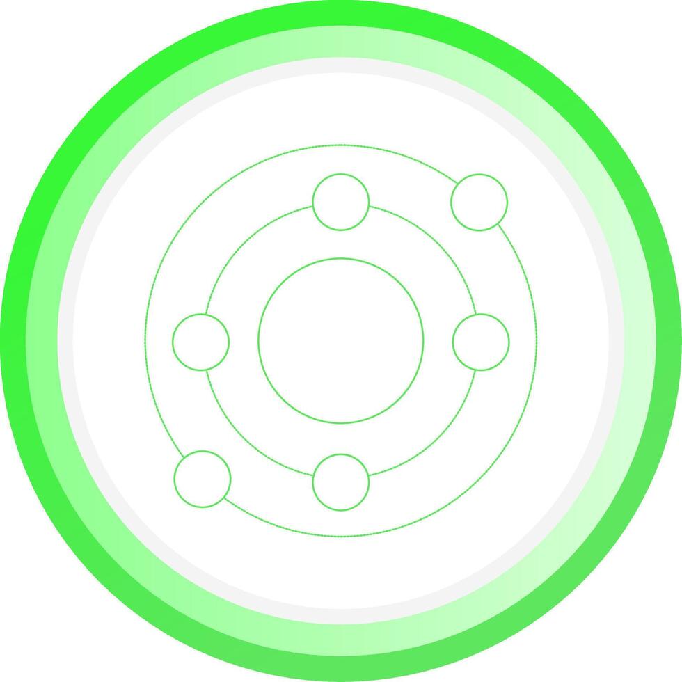 Planet Creative Icon Design vector
