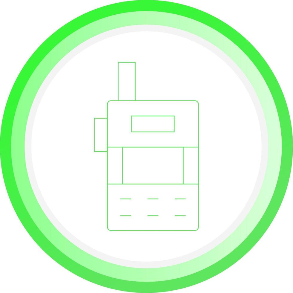 Transceiver Creative Icon Design vector