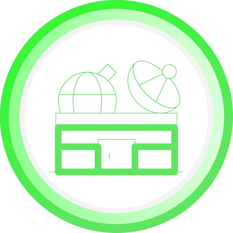 Observatory Creative Icon Design vector