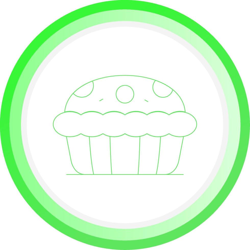 diseño de icono creativo de pastel de manzana vector