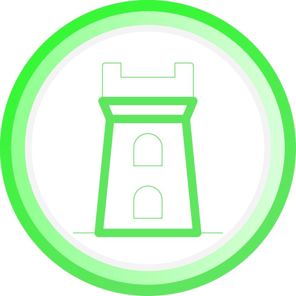 Tower Creative Icon Design vector