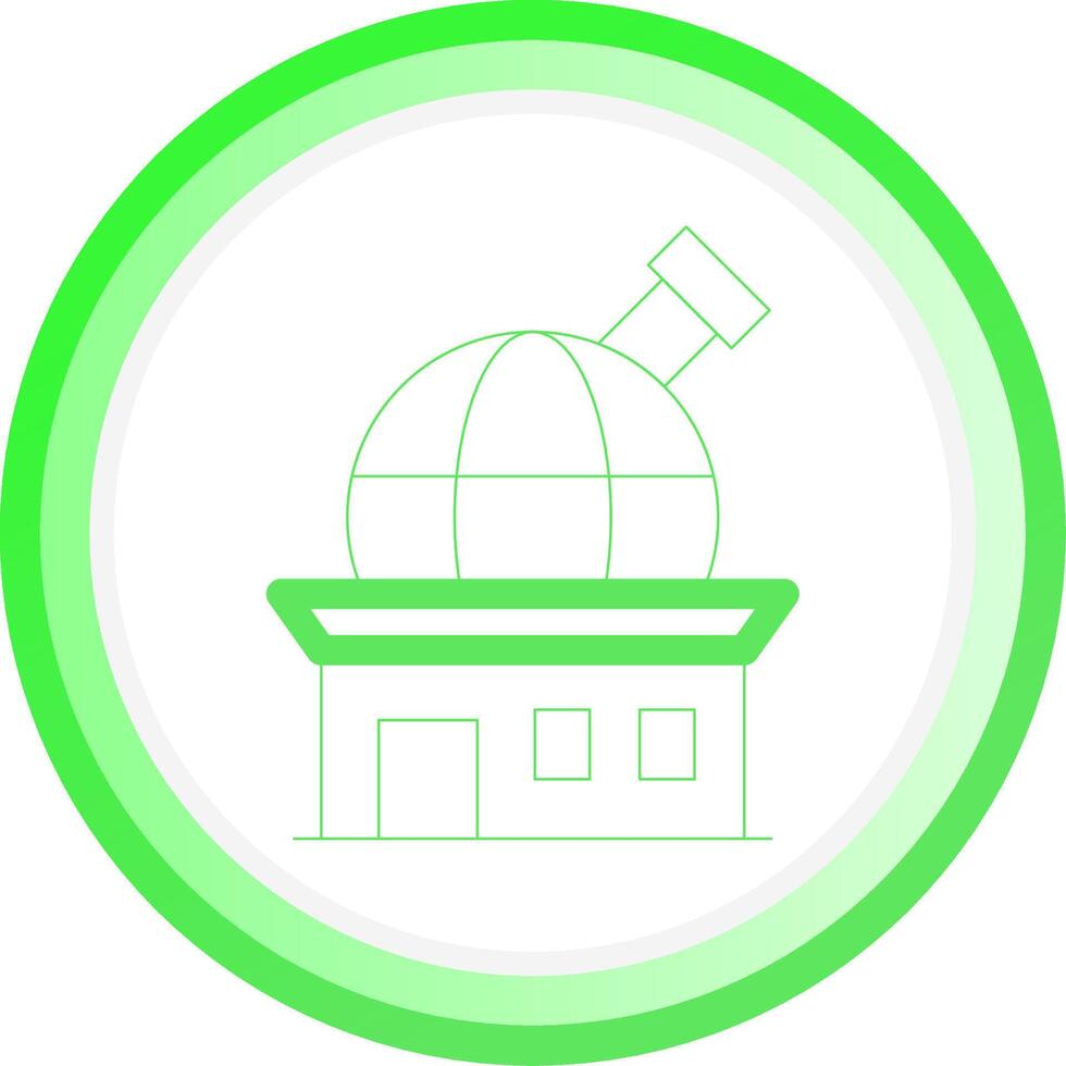 Observatory Creative Icon Design vector
