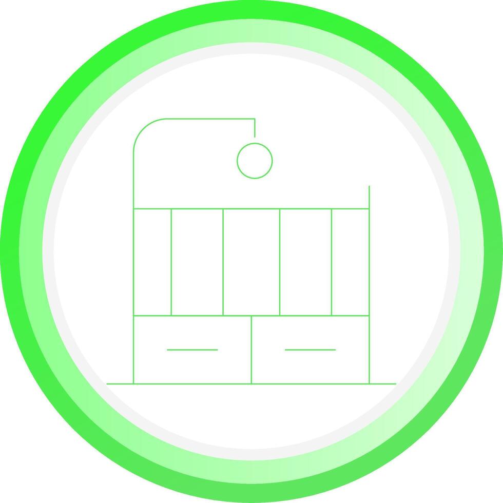 Crib Creative Icon Design vector