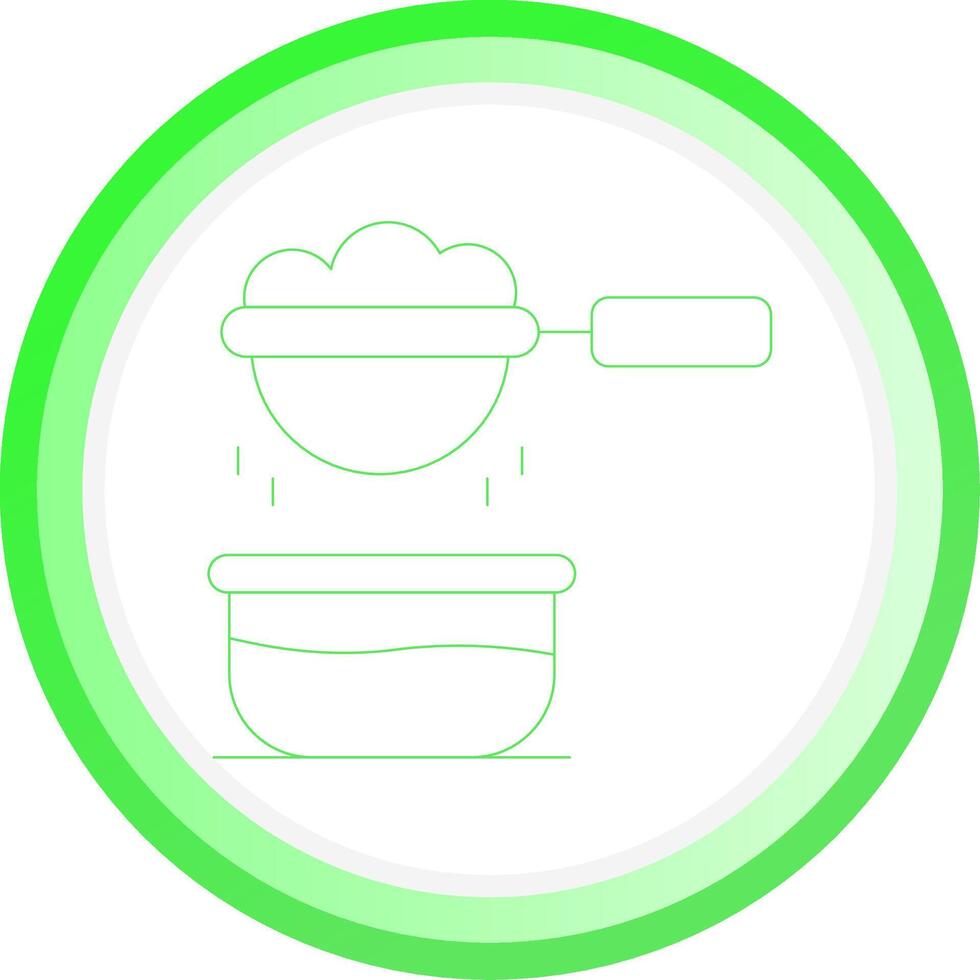 Strainer Creative Icon Design vector