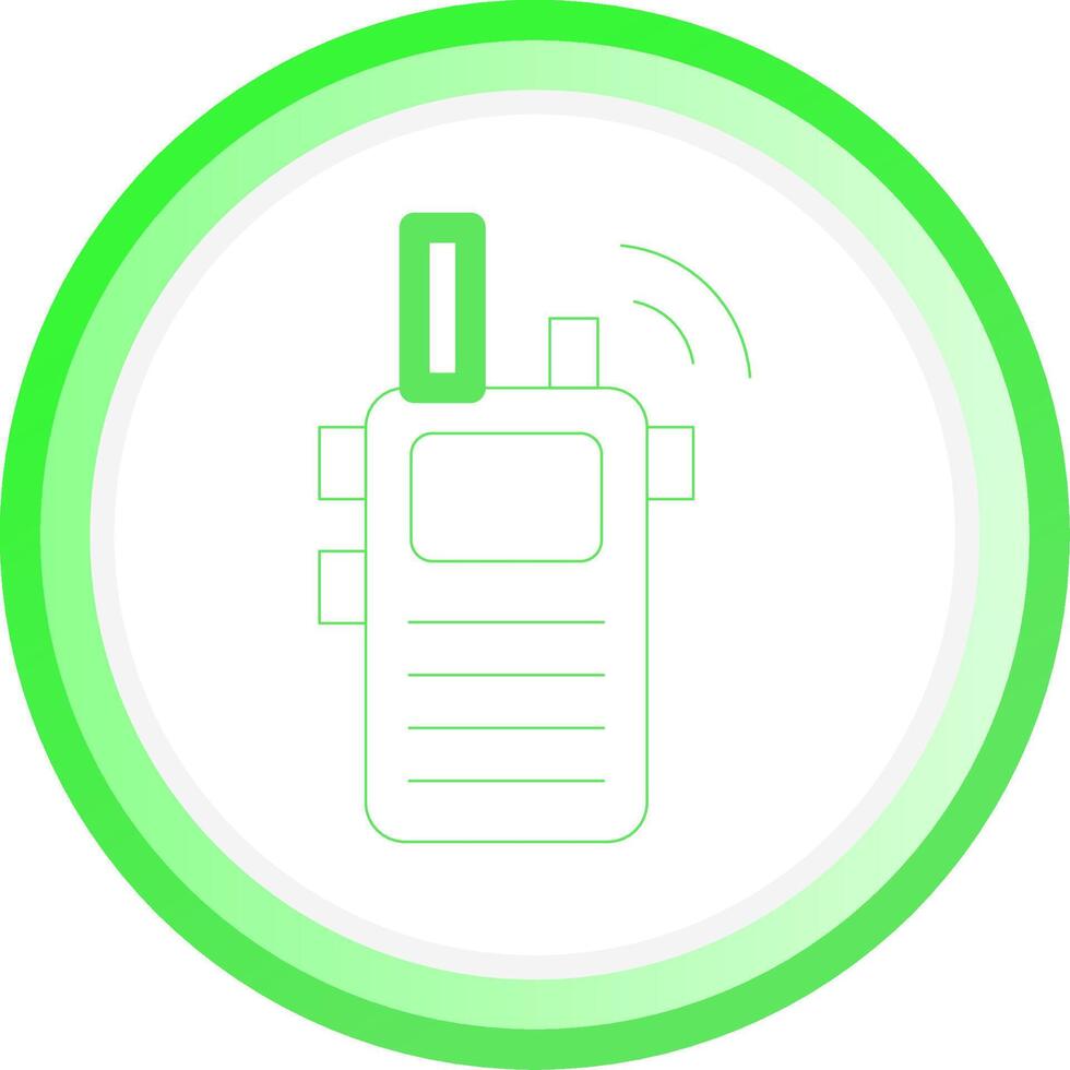Walkie Talkies Creative Icon Design vector