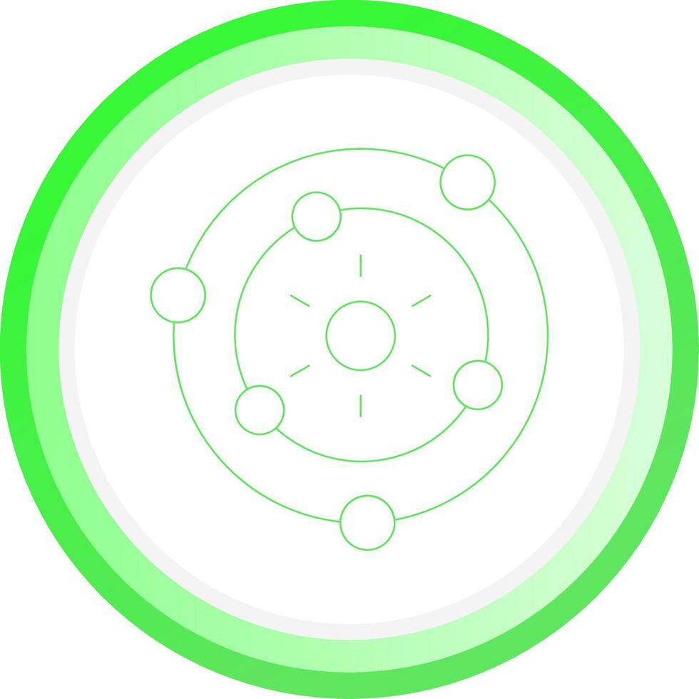 Orbit Creative Icon Design vector