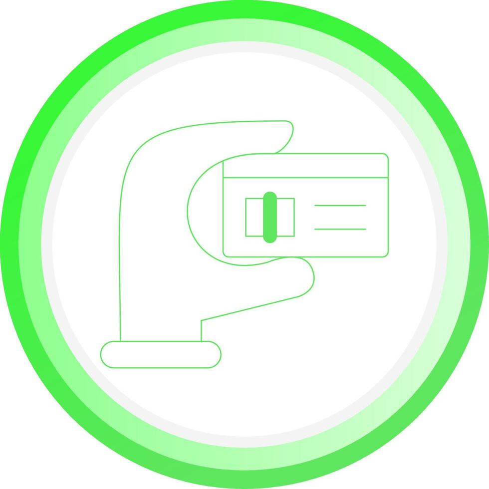 Credit Card Creative Icon Design vector