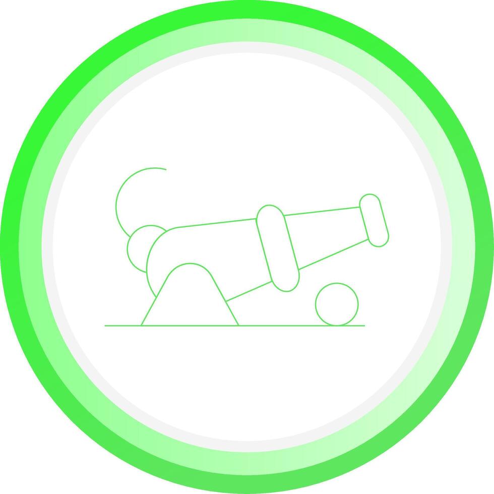 Cannon Creative Icon Design vector
