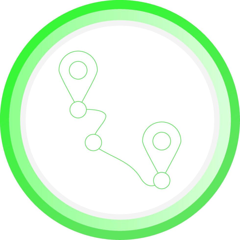Tracking Creative Icon Design vector