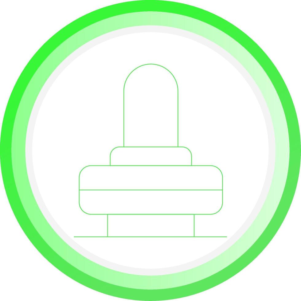 Rubber Stamp Creative Icon Design vector