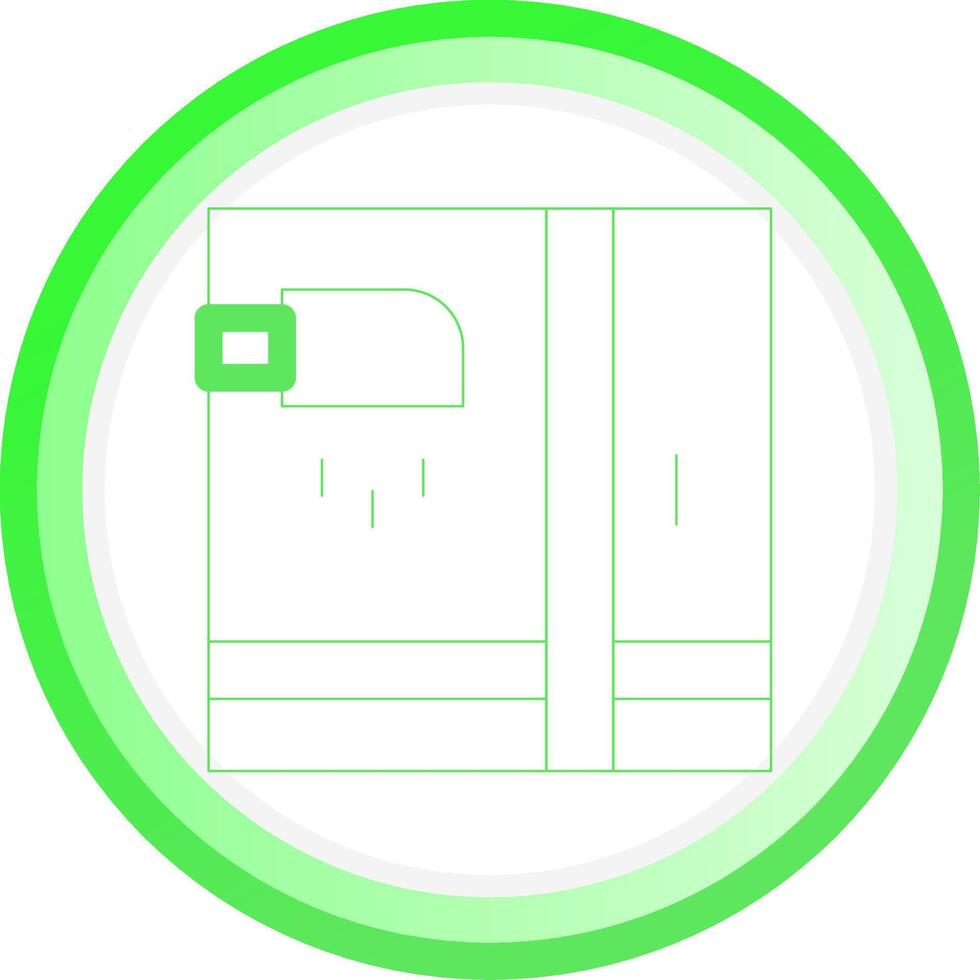 Shower Creative Icon Design vector