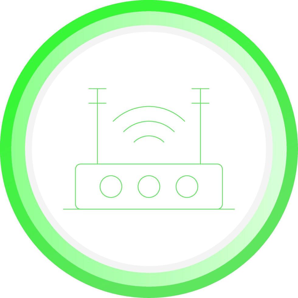 Wifi Creative Icon Design vector