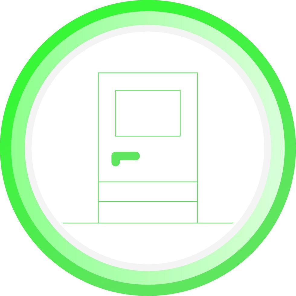 Door Creative Icon Design vector