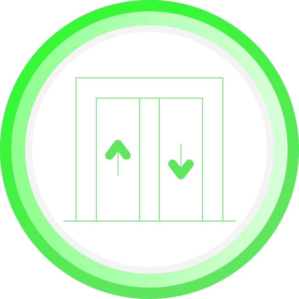 Elevator Creative Icon Design vector