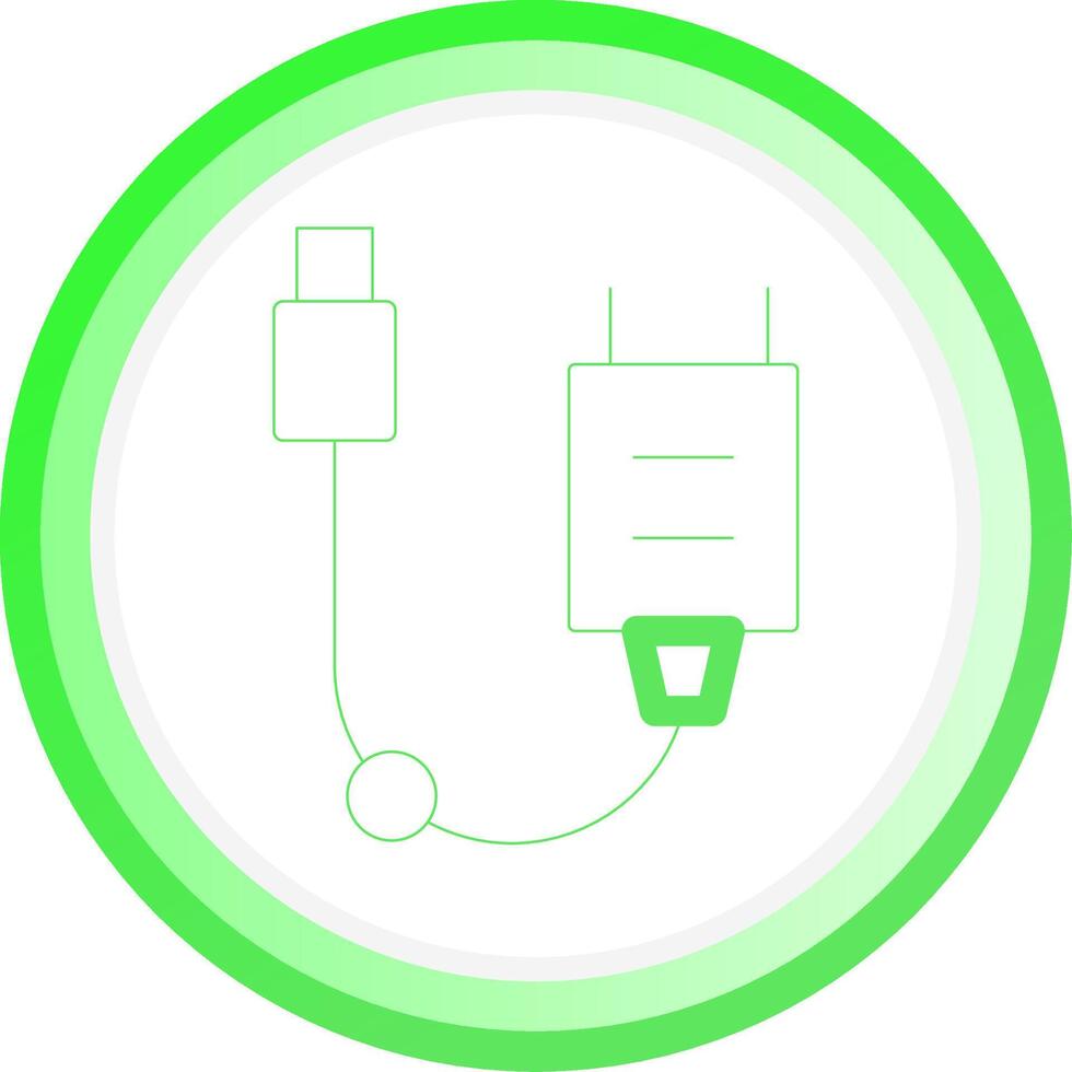 Charger Creative Icon Design vector