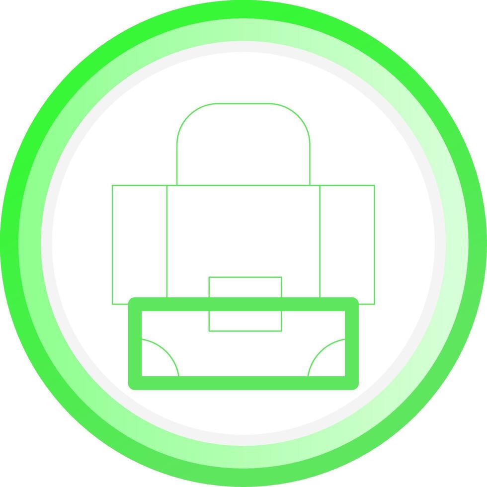 Briefcase Creative Icon Design vector