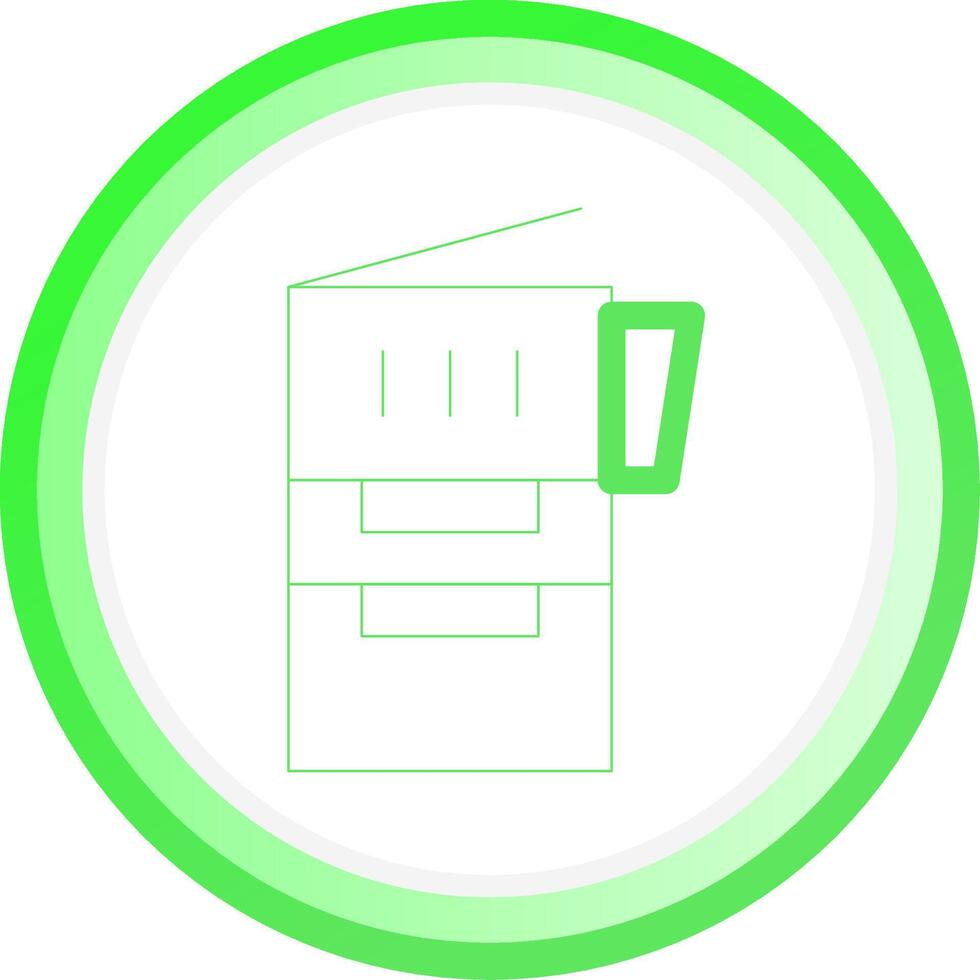 Copy Machine Creative Icon Design vector