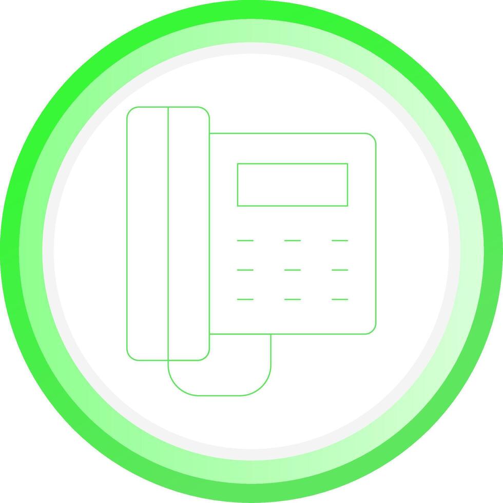 Telephone Creative Icon Design vector