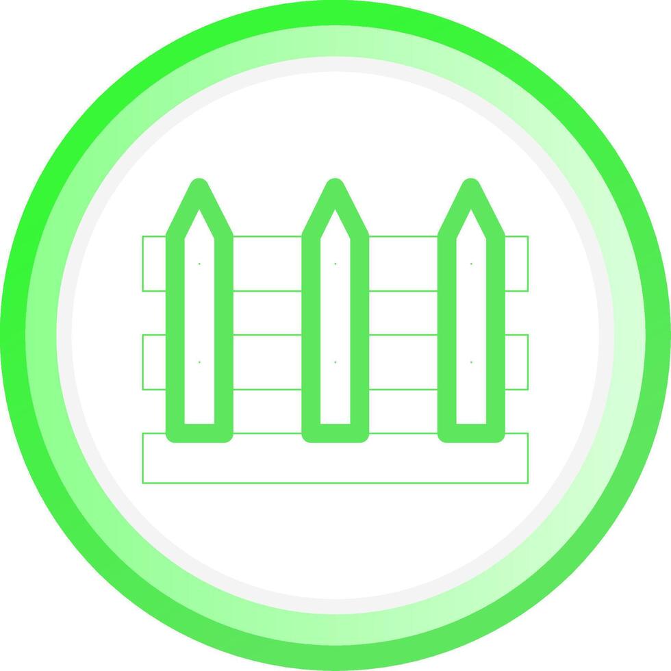 Line Green Circle Gradient Design vector