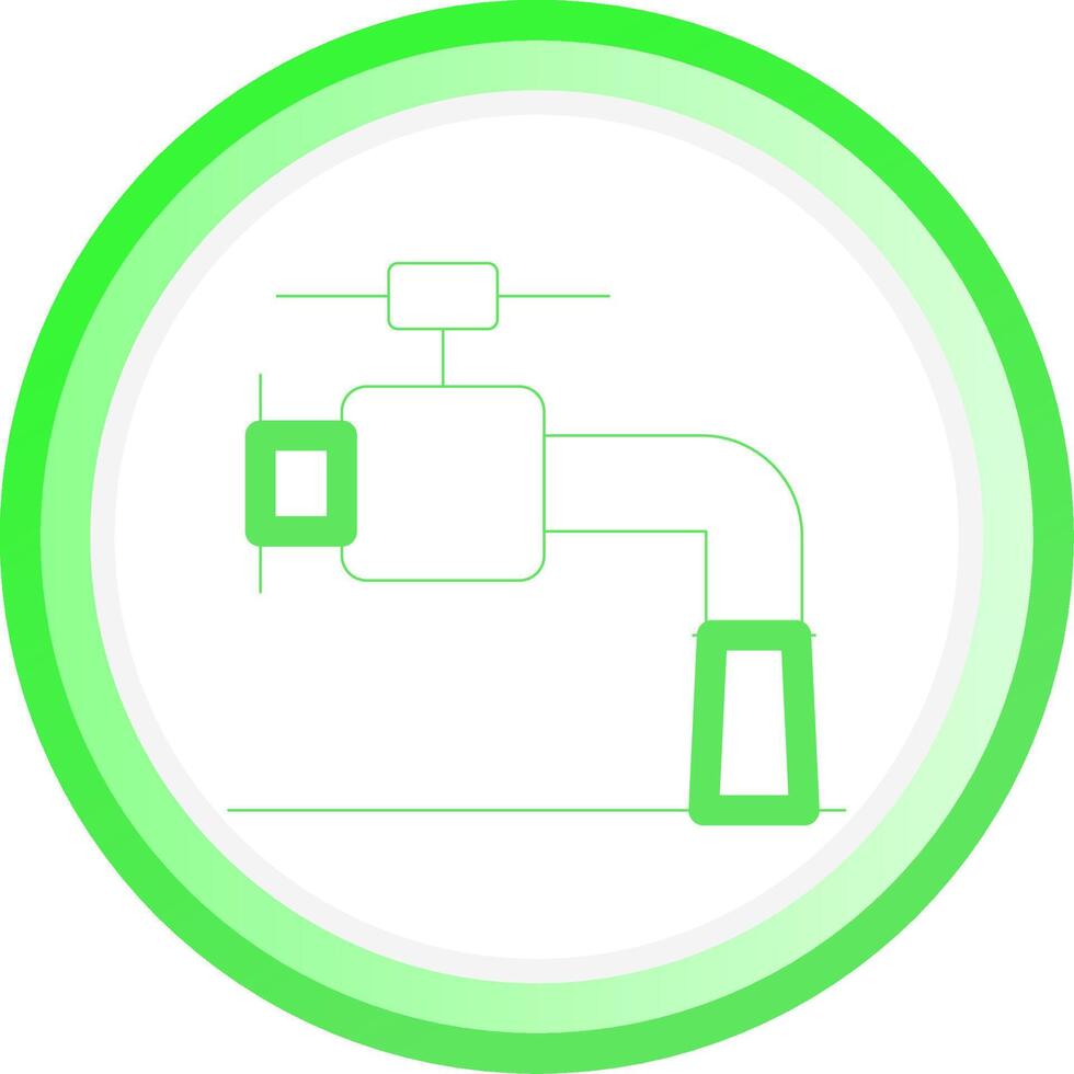 Faucet Creative Icon Design vector