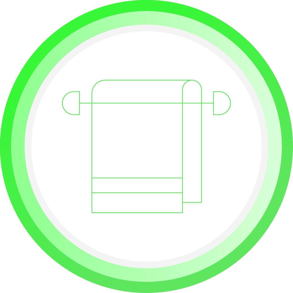 Towel Creative Icon Design vector