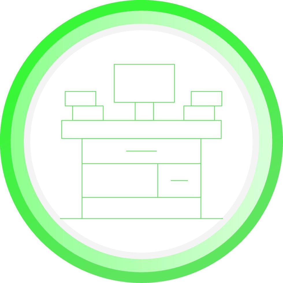 Desk Creative Icon Design vector