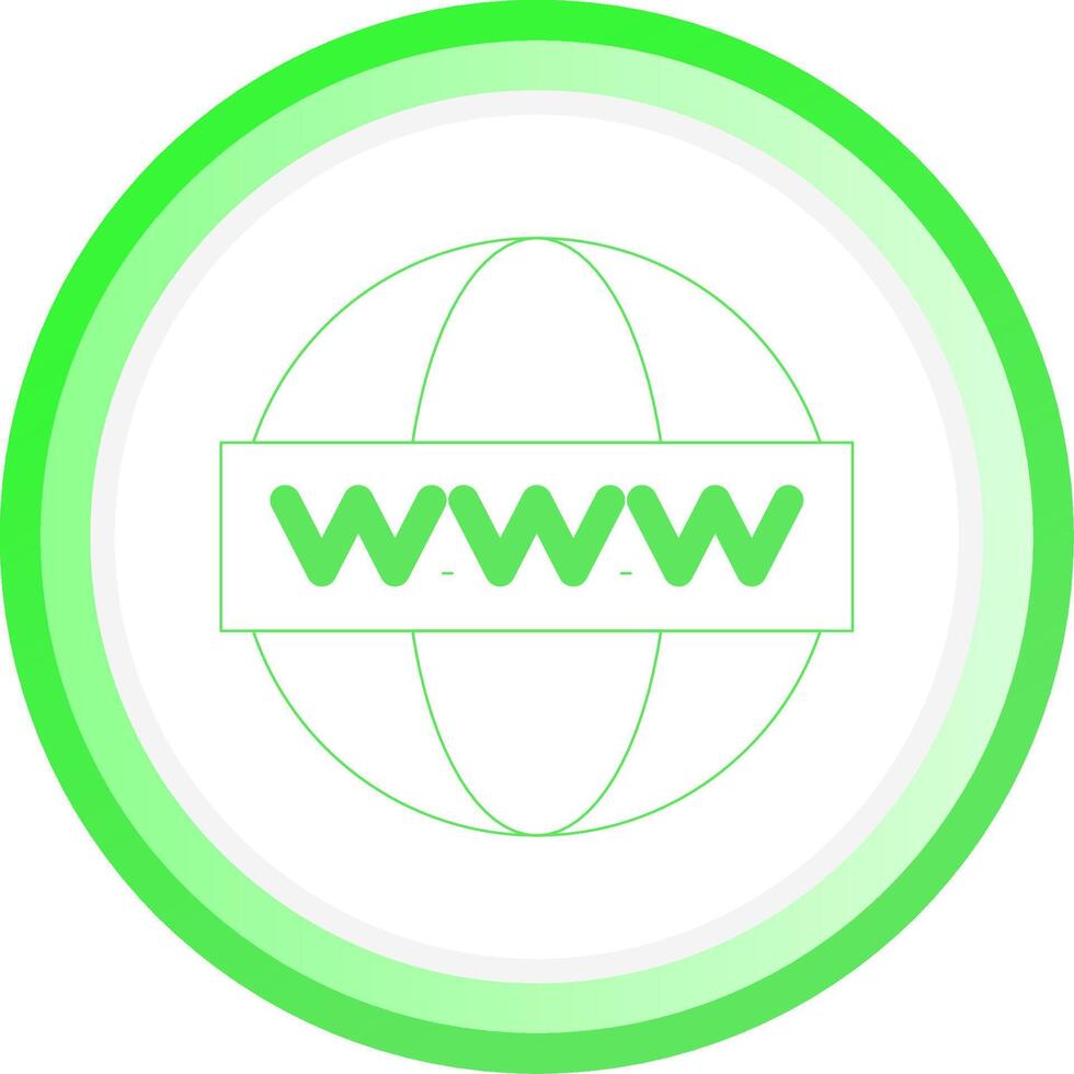 WWW Creative Icon Design vector