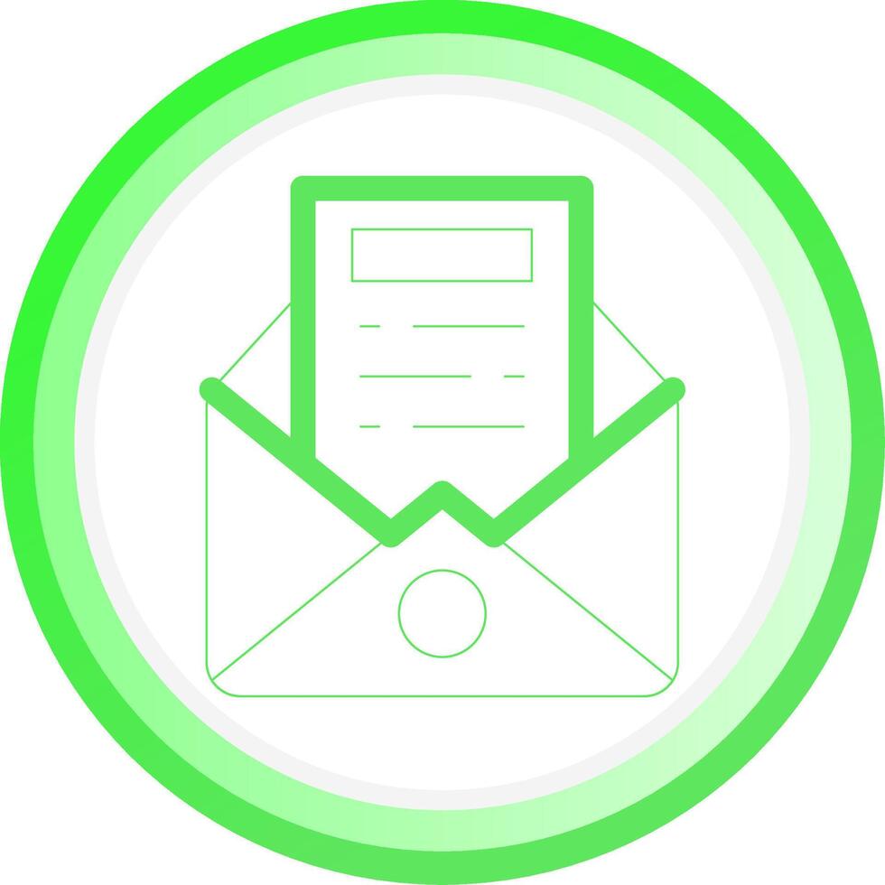 diseño de icono creativo de correo vector