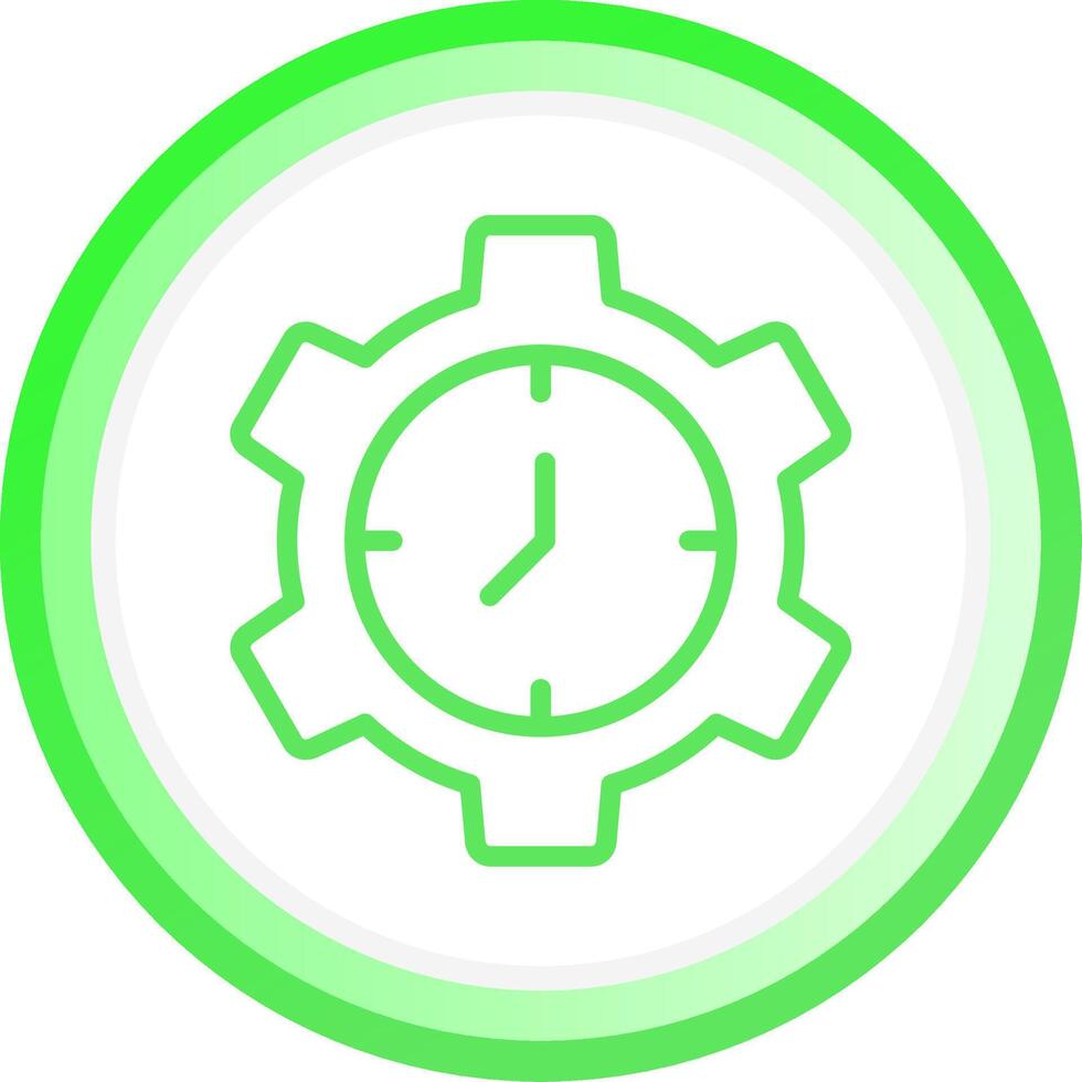 Time Management Creative Icon Design vector