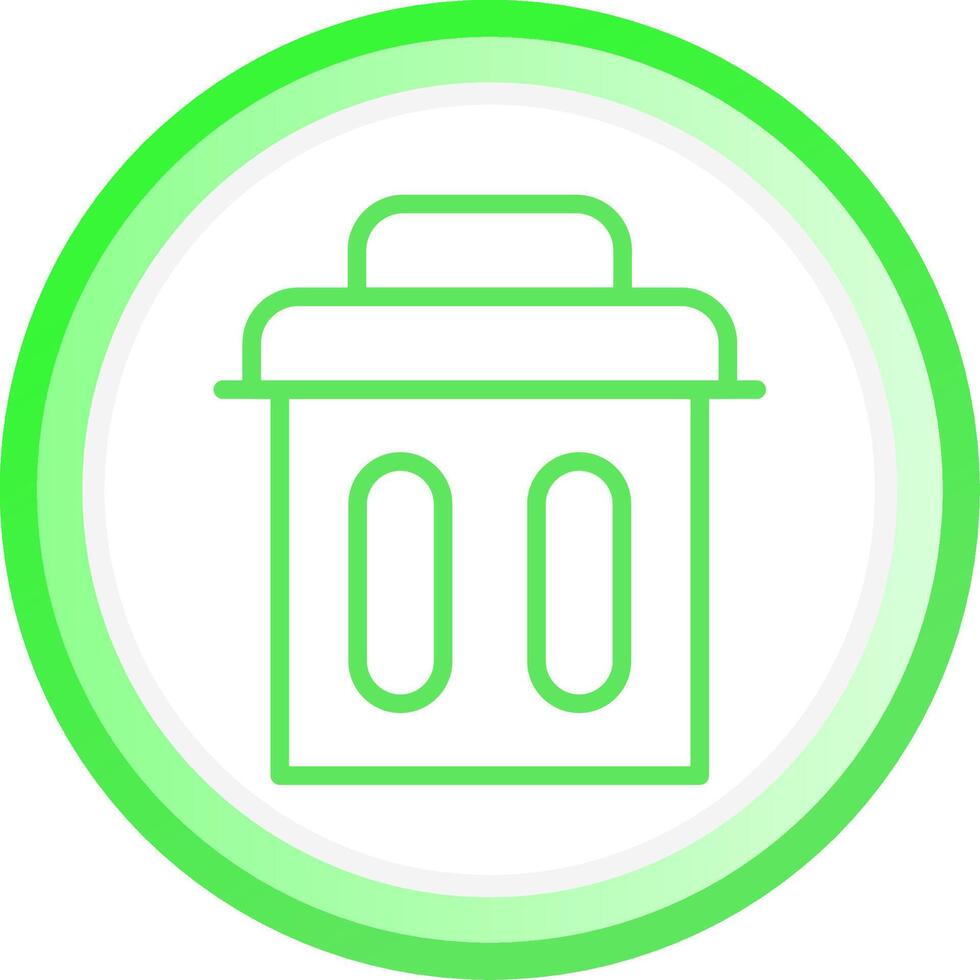Delete Creative Icon Design vector