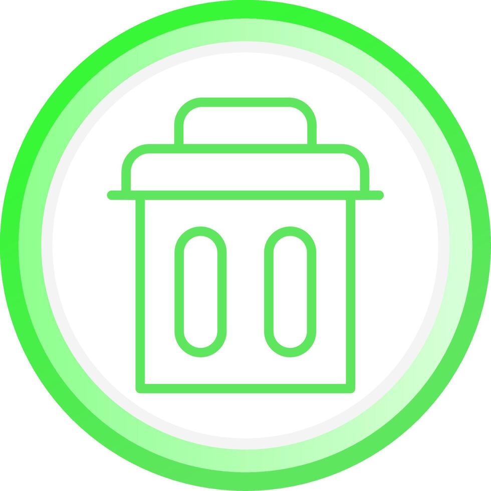 Delete Creative Icon Design vector