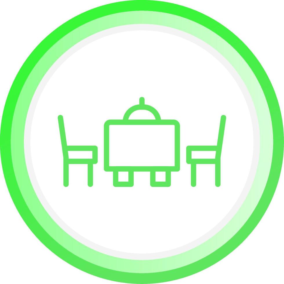 Dinner Creative Icon Design vector